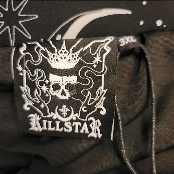 Killstar - Astral Light High Low Maxi Skirt [PLUS] 3X NWT - Picture 12 of 13